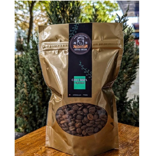 Coffeebreak PMR: Кофе Columbia Supremo 1 kg - Мягкий вкус с карамельно-шоколадными нотками