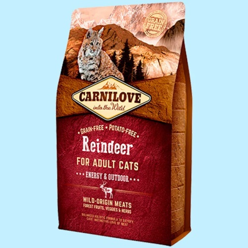 Carnilove Reindeer Energy: Outdoor - собачий корм для вашего питомца в Тирасполе.
