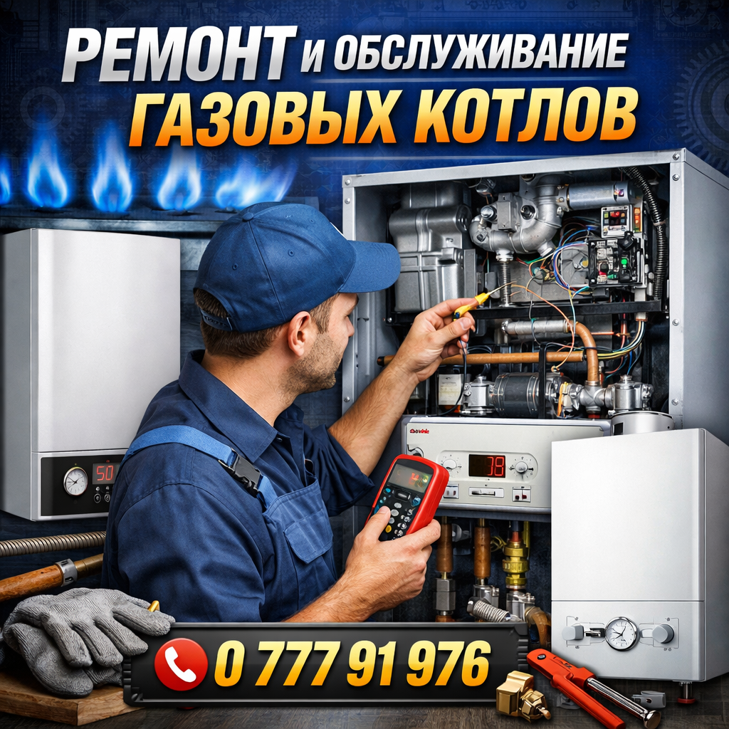 Ремонт газовых котлов Слободзея — обслуживание и подключение