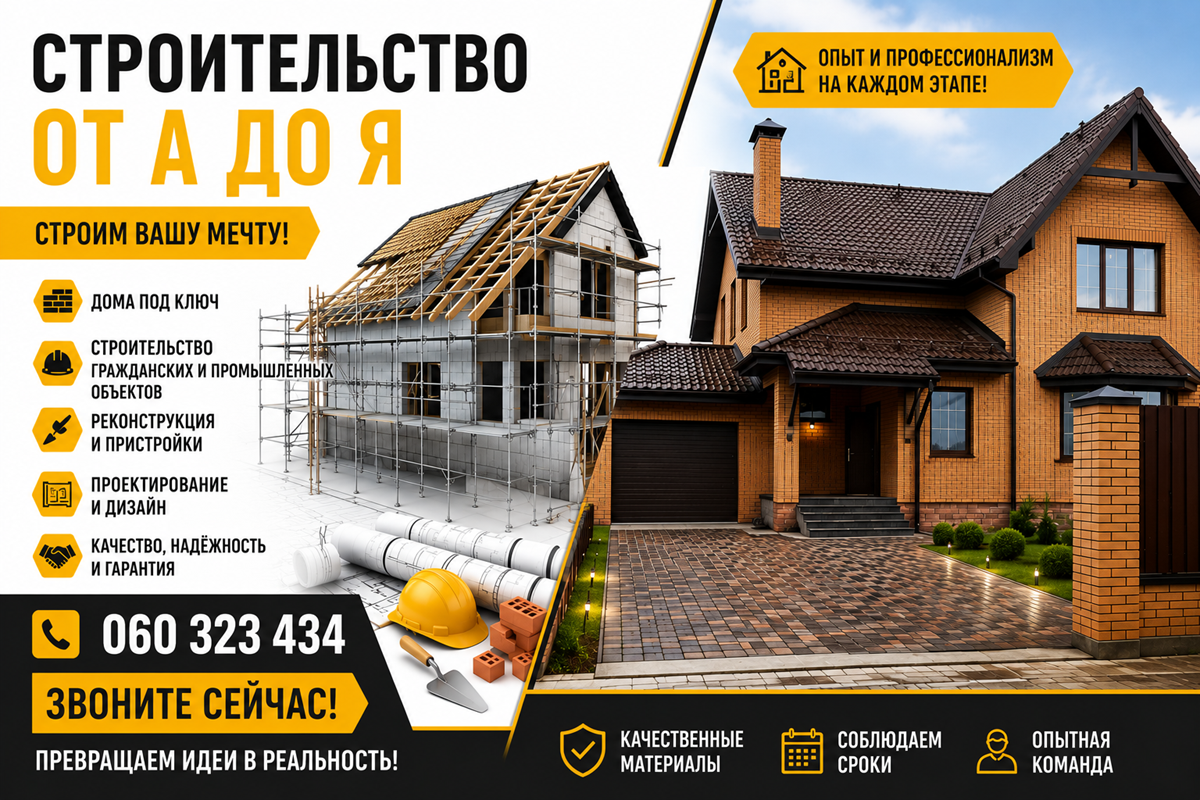 Subcontractare Lucrări de Construcții și Infrastructură | Moldova