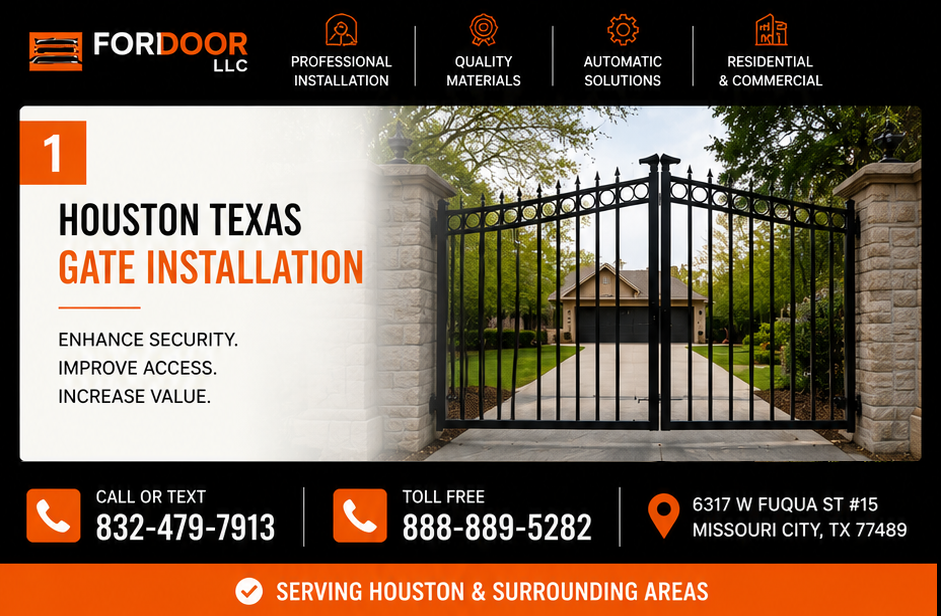 Commercial Gate Repair Houston | Automatic Gates & Access Control