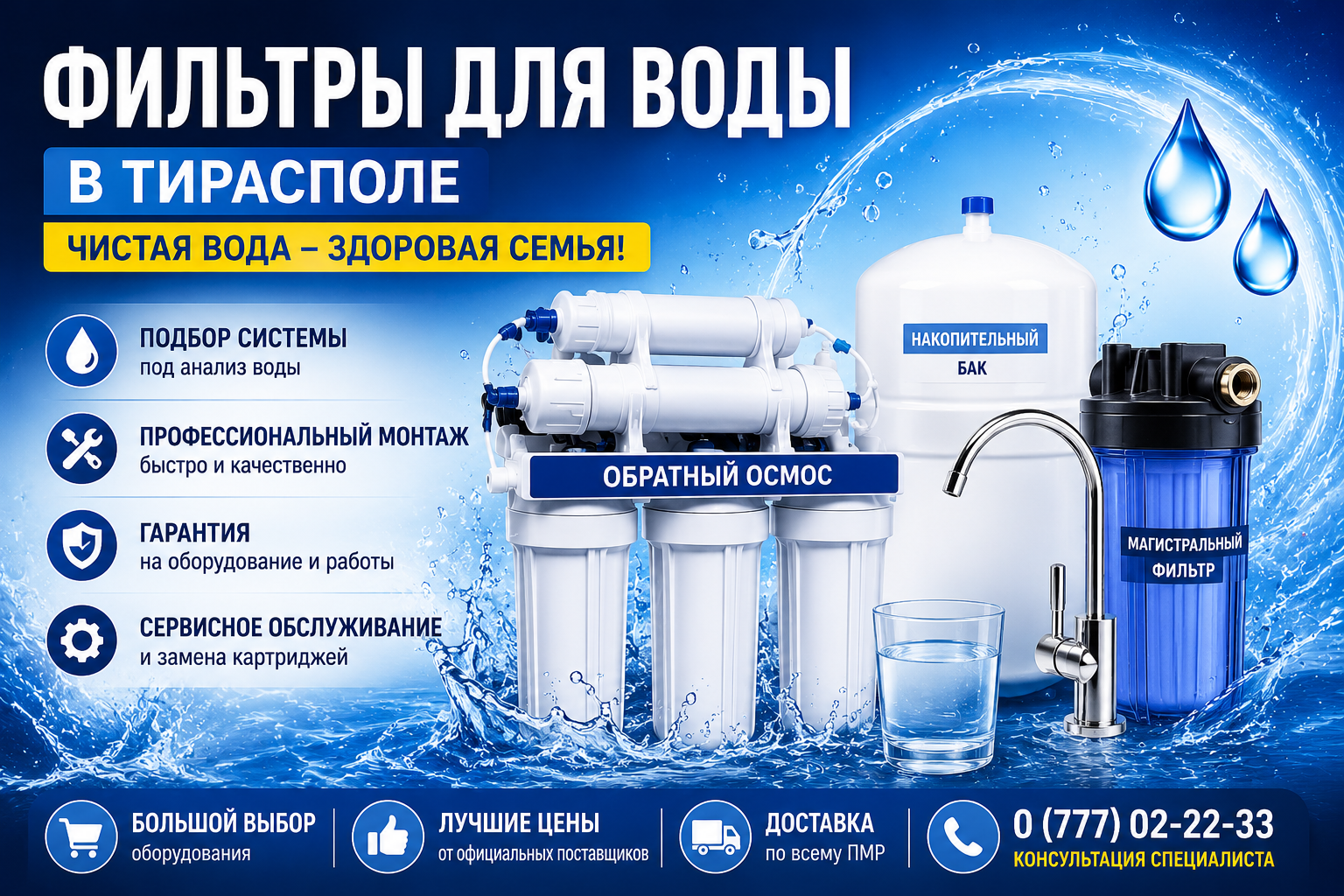 BWT Молдова – Фильтры, умягчители и системы очистки воды