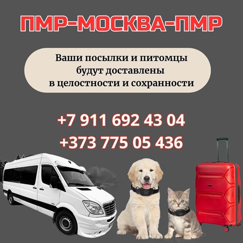 Пассажирское такси до Москвы из Молдовы. Тирасполь-Кишинев-Москва через Европейские страны