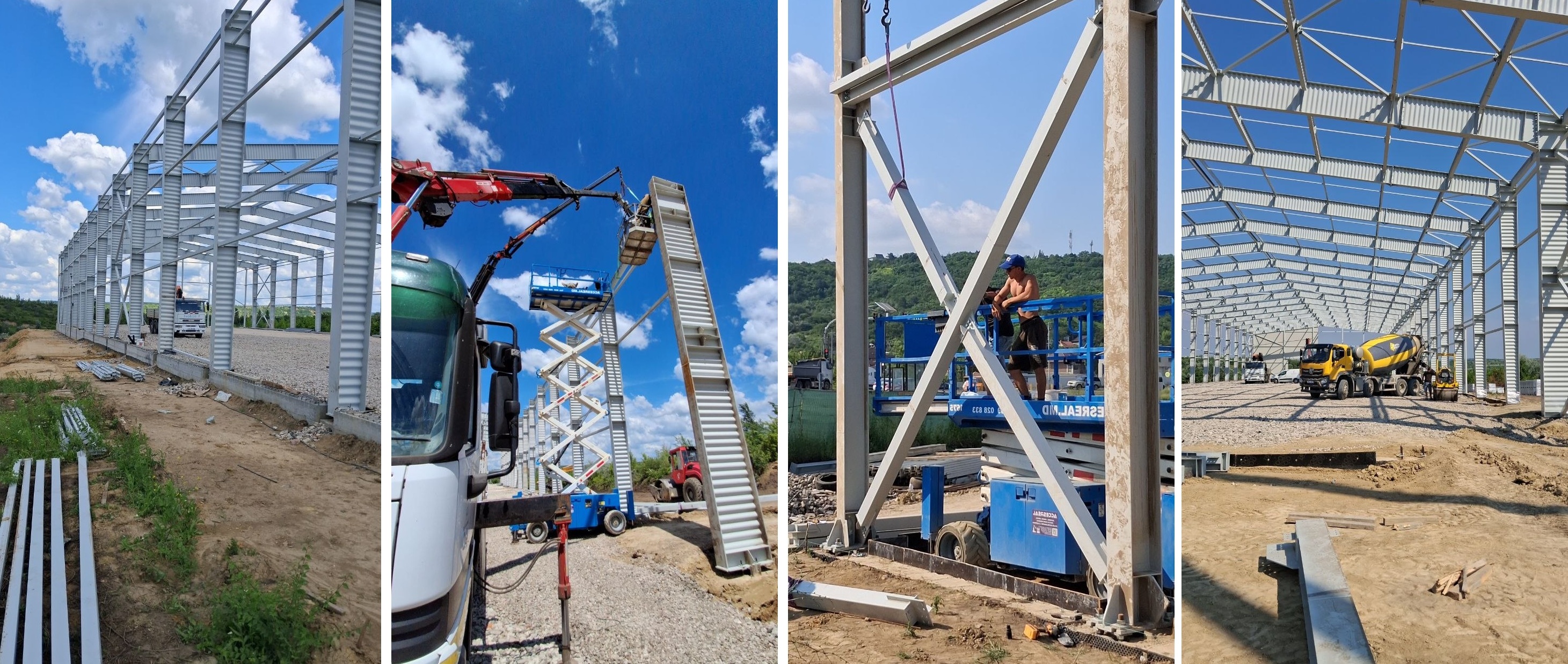 Preț construcție hale industriale Moldova m2