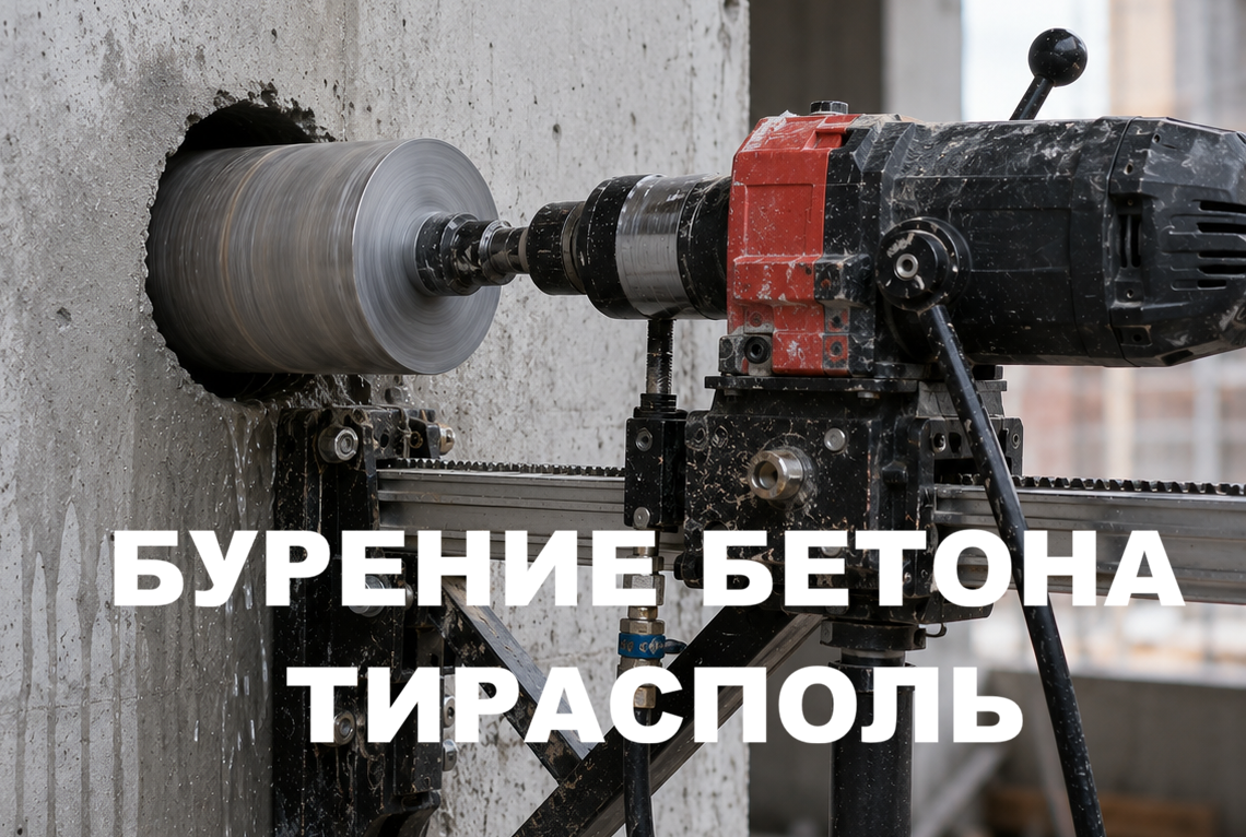 Технологически отверстия в бетонных полах - ровно, четко, качественно за 1 день.