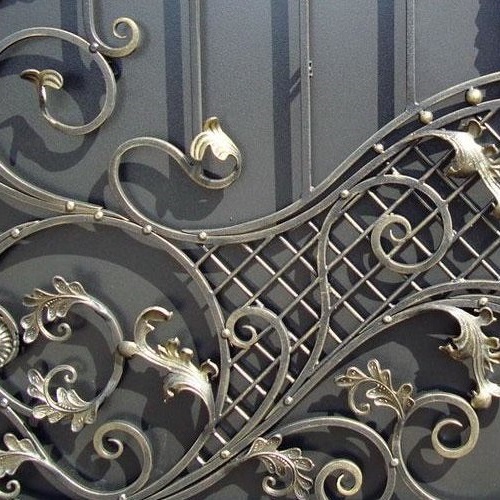 Кованые ворота Тирасполь: дизайн и стили - заказать просчет цены у мастера по металлу в ПМР